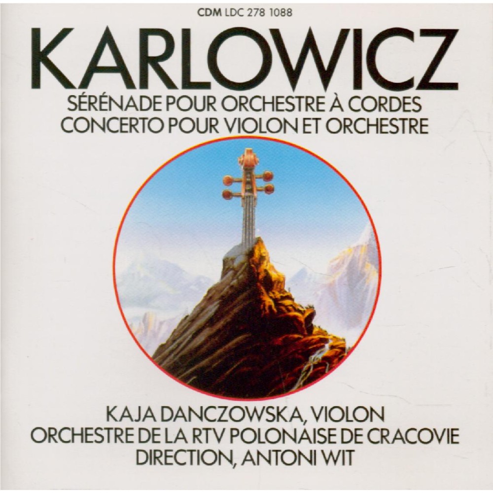 KARLOWICZ - Wit - Sérénade pour orchestre à cordes op.2..